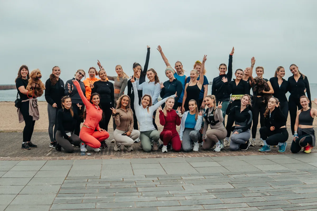 The Ashton Fitness community together at a group event