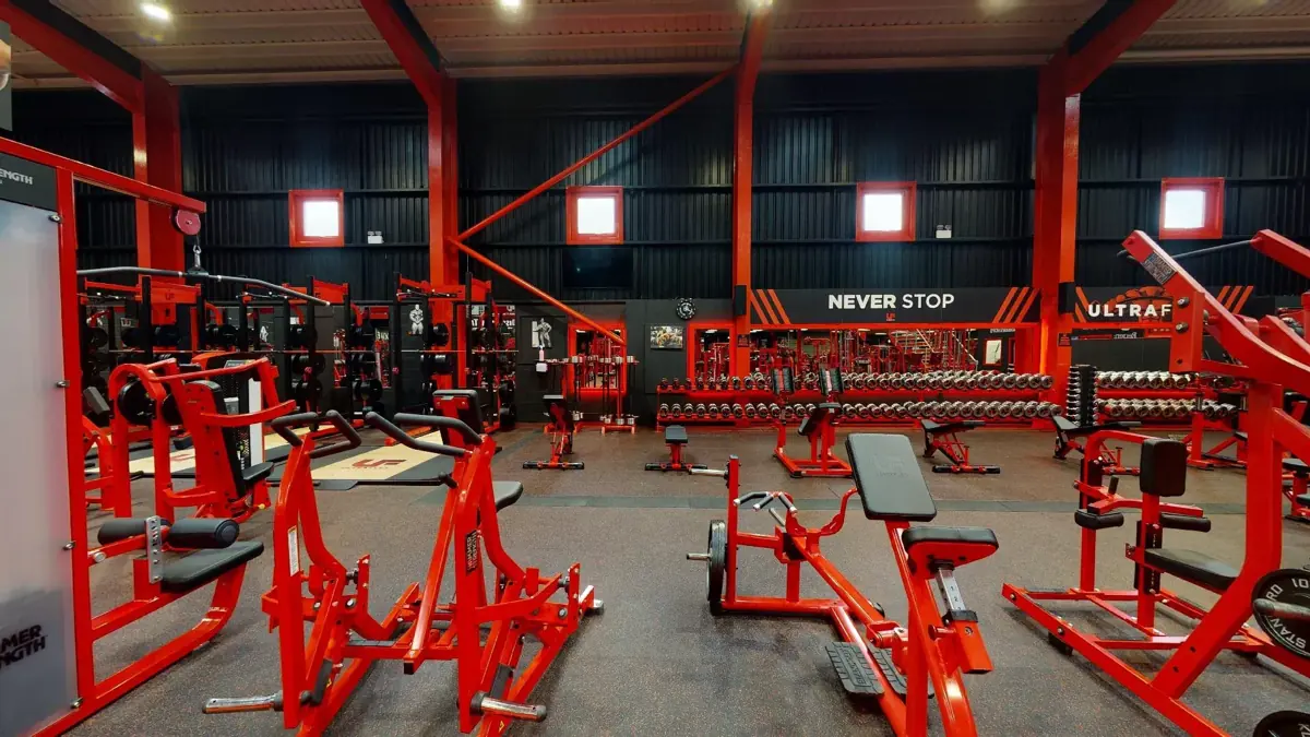 UltraFlex Gym training floor in Durham